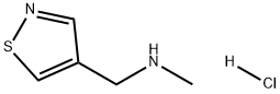Isothiazol-4-ylmethyl-methyl-amine hydrochloride Structural