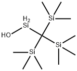 Silanol, 1-[tris(trimethylsilyl)methyl]- Structural