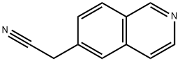 Isoquinoline-6-acetonitrile Structural