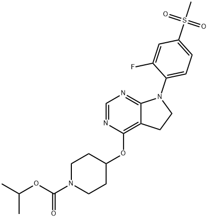 GSK 1104252A Structural