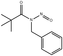 Propanamide, 2,2-dimethyl-N-nitroso-N-(phenylmethyl)- Structural
