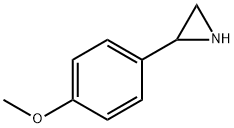 Aziridine, 2-(4-methoxyphenyl)- Structural