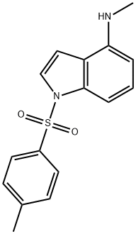 N-Methyl-1-tosyl-1H-indol-4-amine Structural