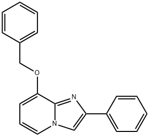 Imidazo[1,2-a]pyridine, 2-phenyl-8-(phenylmethoxy)- Structural