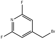 Pyridine, 4-(bromomethyl)-2,6-difluoro- Structural