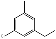 Benzene, 1-chloro-3-ethyl-5-methyl- Structural