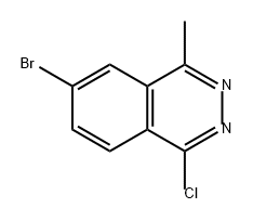 Phthalazine, 6-bromo-1-chloro-4-methyl- Structural