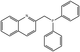 Quinoline, 2-[(diphenylphosphino)methyl]- Structural