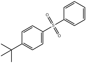 Benzene, 1-(1,1-dimethylethyl)-4-(phenylsulfonyl)- Structural