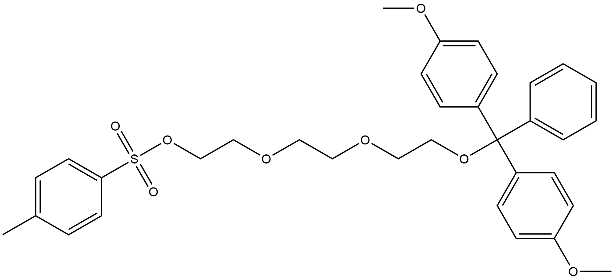 DMT-PEG3-OTOS Structural