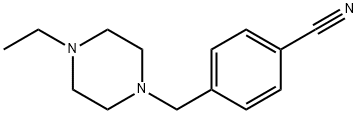 Benzonitrile, 4-[(4-ethyl-1-piperazinyl)methyl]- Structural