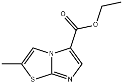 Imidazo[2,1-b]thiazole-5-carboxylic acid, 2-methyl-, ethyl ester Structural