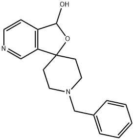 Spiro[furo[3,4-c]pyridine-3(1H),4'-piperidin]-1-ol, 1'-(phenylmethyl)- Structural