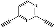 Pyrimidine, 2,4-diethynyl- Structural