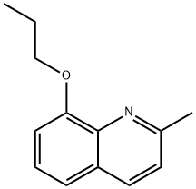 Quinoline, 2-methyl-8-propoxy- Structural