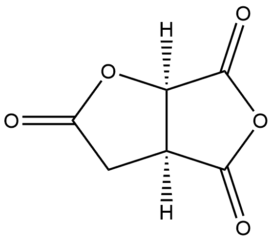 Furo[3,4-b]furan-2,4,6(3H)-trione, dihydro-, (3aS,6aR)- Structural