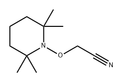 Acetonitrile, 2-[(2,2,6,6-tetramethyl-1-piperidinyl)oxy]- Structural