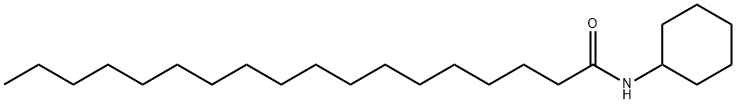 Octadecanamide, N-cyclohexyl- Structural