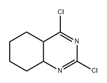 Quinazoline, 2,4-dichloro-4a,5,6,7,8,8a-hexahydro- Structural