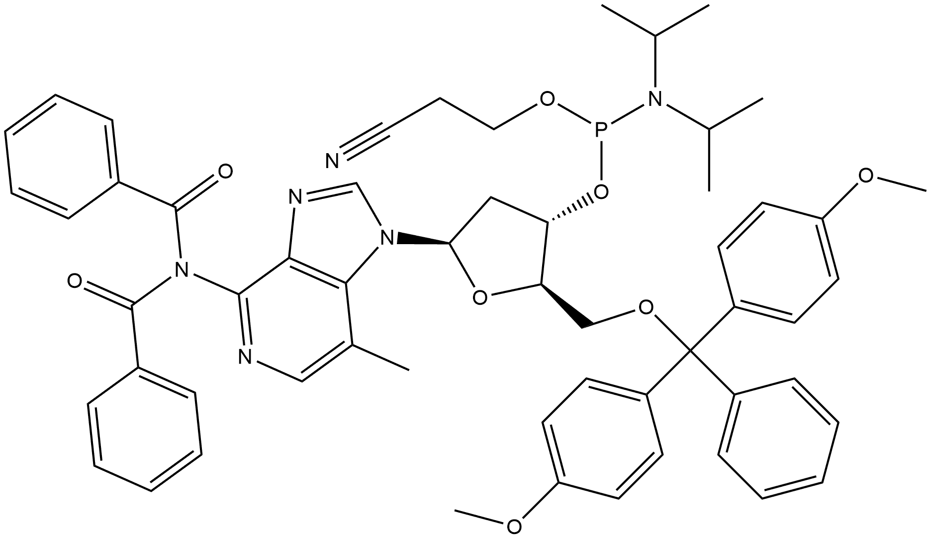 3-DEAZA-3-METHYL-DA CEP Structural