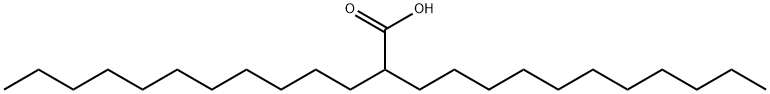 Tridecanoic acid, 2-undecyl- Structural