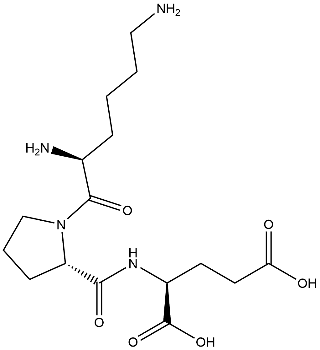 L-Glutamic acid, L-lysyl-L-prolyl- Structural