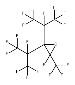 Oxirane, 2-fluoro-3,3-bis[1,2,2,2-tetrafluoro-1-(trifluoromethyl)ethyl]-2-(trifluoromethyl)- Structural