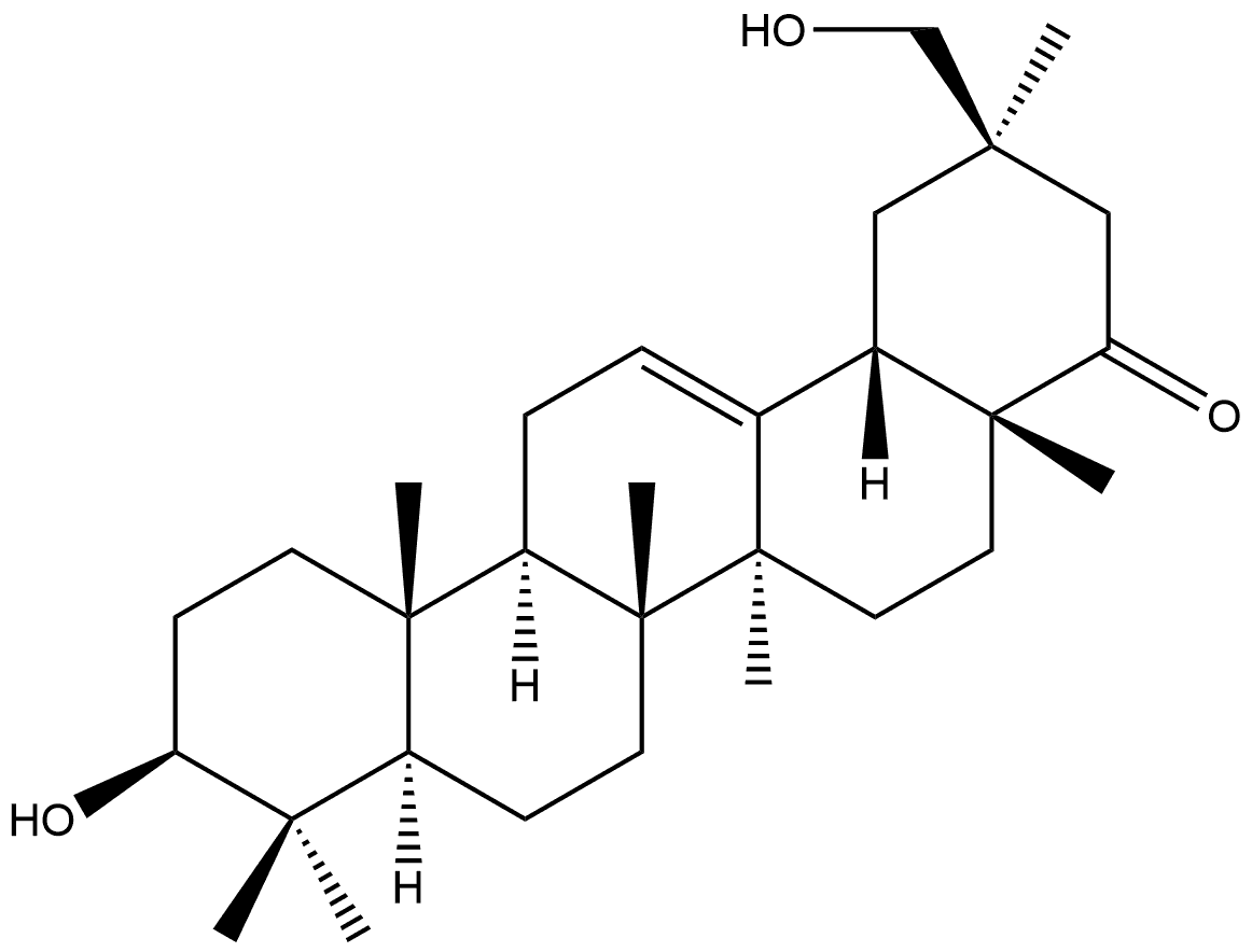 Olean-12-en-22-one, 3,29-dihydroxy-, (3β,20β)- (9CI) Structural