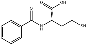 Homocysteine, N-benzoyl- Structural