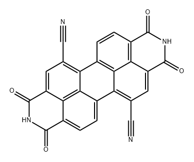 Anthra[2,1,9-def:6,5,10-d'e'f']diisoquinoline-5,12-dicarbonitrile, 1,2,3,8,9,10-hexahydro-1,3,8,10-tetraoxo- Structural