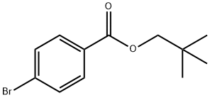 Benzoic acid, 4-bromo-, 2,2-dimethylpropyl ester Structural