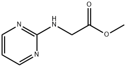 Glycine, N-2-pyrimidinyl-, methyl ester Structural