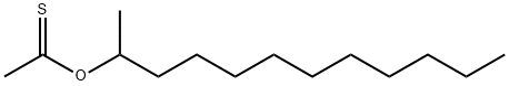 Ethanethioic acid, S-dodecyl ester Structural