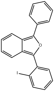 Isobenzofuran, 1-(2-iodophenyl)-3-phenyl- Structural
