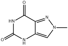 2H-Pyrazolo[4,3-d]pyrimidine-5,7(4H,6H)-dione, 2-methyl- Structural