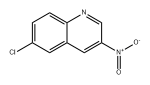 Quinoline, 6-chloro-3-nitro- Structural
