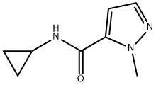 1H-Pyrazole-5-carboxamide, N-cyclopropyl-1-methyl-