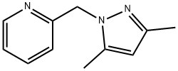Pyridine, 2-[(3,5-dimethyl-1H-pyrazol-1-yl)methyl]- Structural