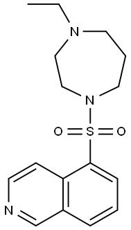Isoquinoline, 5-[(4-ethylhexahydro-1H-1,4-diazepin-1-yl)sulfonyl]- Structural