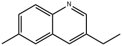 Quinoline, 3-ethyl-6-methyl- Structural