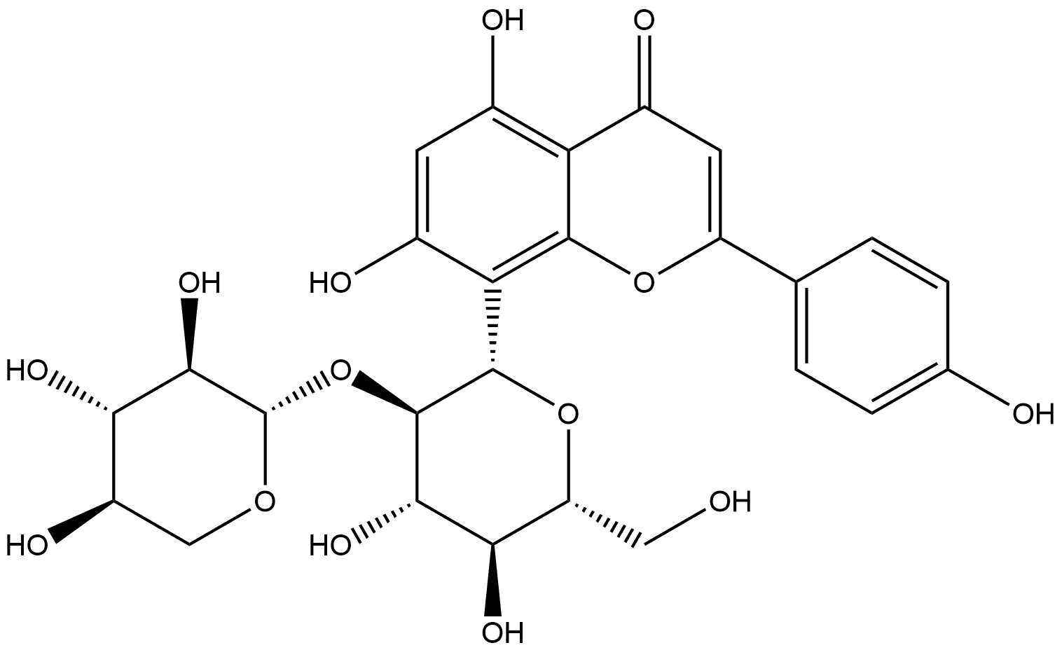 Vitexin-2''-xyloside Structural
