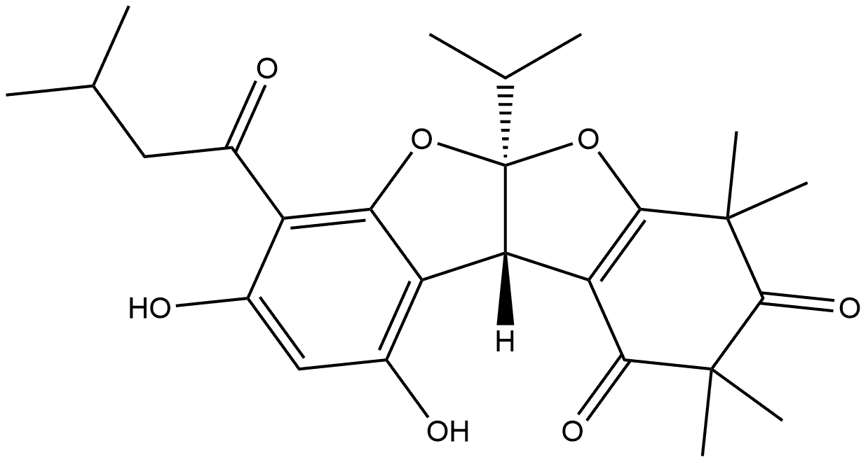 Rhodomyrtosone A Structural