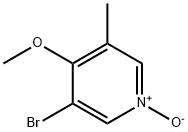 Pyridine, 3-bromo-4-methoxy-5-methyl-, 1-oxide Structural