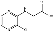 Glycine, N-(3-chloro-2-pyrazinyl)- Structural