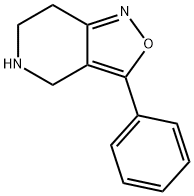 Isoxazolo[4,3-c]pyridine, 4,5,6,7-tetrahydro-3-phenyl- Structural