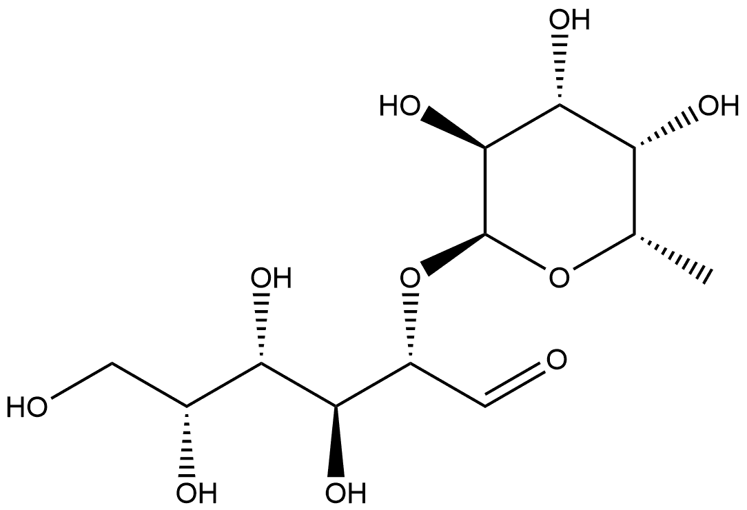 D-Talose, 2-O-(6-deoxy-α-L-galactopyranosyl)- Structural