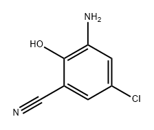 Benzonitrile, 3-amino-5-chloro-2-hydroxy- Structural