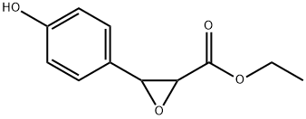 Oxiranecarboxylic acid, 3-(4-hydroxyphenyl)-, ethyl ester Structural