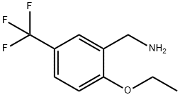Benzenemethanamine, 2-ethoxy-5-(trifluoromethyl)- Structural