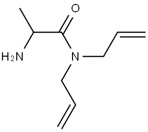 N~1~,N~1~-diallylalaninamide Structural